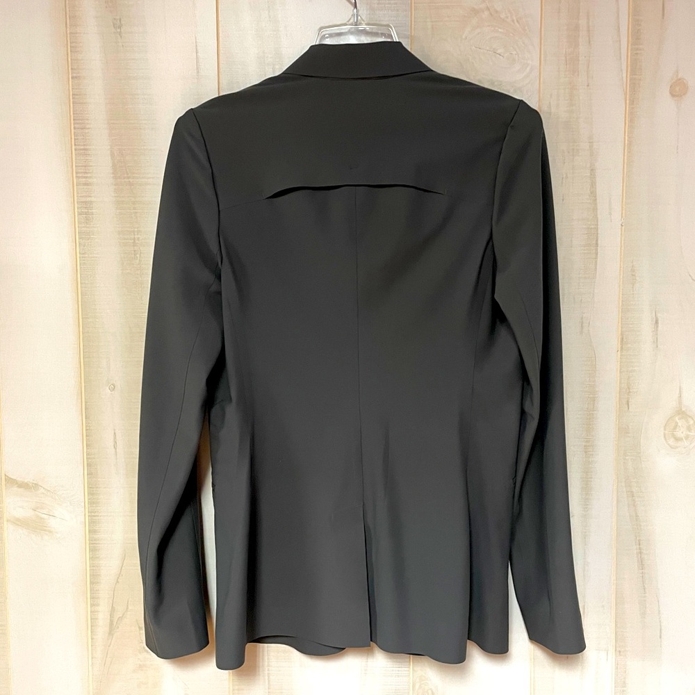NWT Athleta Interstellar Dark Gray Blazer Pockets Sz 4 - Picture 5 of 9